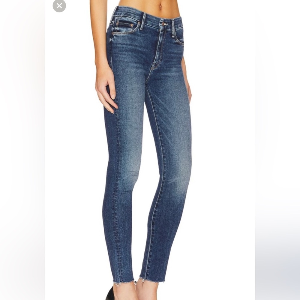 Mother- the looker ankle fray need for speed jeans